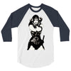 wonder woman 3/4 Sleeve Shirt