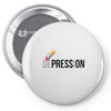 Depression Pin-back button