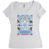 ugly sheikah sweater Women's Triblend Scoop T-shirt