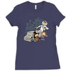 scientific paradox goes boink Ladies Fitted T-Shirt