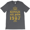 kings are born in 1987 T-Shirt