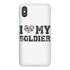 i love my soldier hunter camouflage iPhoneX Case