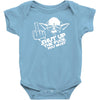 yoda  star wars funny Baby Onesie