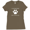 big mutts Ladies Fitted T-Shirt