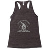 loses a weiner Racerback Tank