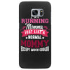 running mommy white Samsung Galaxy S7 Edge