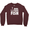 reel legend funn Crewneck Sweatshirt