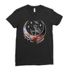 Space Skeleton Ladies Fitted T-Shirt
