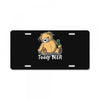 teddy beer License Plate