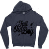 fall out Zipper Hoodie