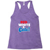 red white and cute Racerback Tank