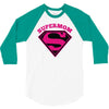 supermom 3/4 Sleeve Shirt