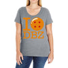 i love dbz Ladies Curvy T-Shirt