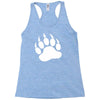 tiger paw sticker vinyl decal   wildcat claws print pet car window tru Racerback Tank