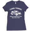 camel towing Ladies Fitted T-Shirt