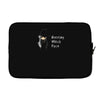 resting witch face Laptop sleeve
