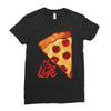 pizza my life Ladies Fitted T-Shirt