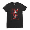 quinn of heart Ladies Fitted T-Shirt