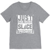 Just One More Slice I Promise V-Neck Tee