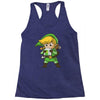 blowing bits Racerback Tank