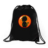 Kid Goku Saiyan With Dragon Ball 4 Star Drawstring Bags