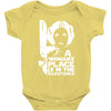 a woman's place is in the resistance Baby Bodysuit
