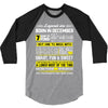 Legends Are Born In December 3/4 Sleeve Shirt