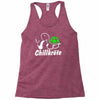 chillkr&ouml;te  fun kult shit bong marihuana joint smoke weed punk gras Racerback Tank