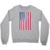 t-rex vintage american flag Crewneck Sweatshirt