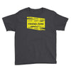 danger danger friend zone funny slogan Youth Tee