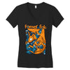 dragon son Women's V-Neck T-Shirt