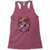 wicked jester skull Racerback Tank