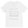 retro and vintage cassette humor V-Neck Tee