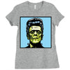 frankenstein pop art Ladies Fitted T-Shirt
