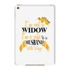 i'm not a widow i'm a wife to a husband with wings iPad Mini 4
