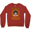 smart strong sensual woman Crewneck Sweatshirt