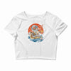 japanese world Crop Top