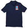 funny vespa chequer board, ideal gift or birthday present Men's Polo Shirt