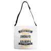 Super Cool Granddaughter Of A Freaking Awesome Grandpa Adjustable Strap Totes