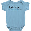 lamp   brick tamland likes this facebook thumbs up mens white t shirt Baby Onesie