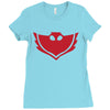 pj masks owlette symbol Ladies Fitted T-Shirt