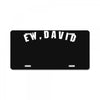 ew david License Plate