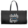 Daddy is my Hero Baby Boy Weekender Totes