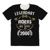legendary riders are born in 2000 All Over Women's T-shirt