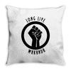 long live wakanda Throw Pillow