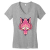 pink foxy Women's V-Neck T-Shirt
