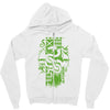 snake crest Zipper Hoodie