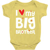 I Love My Big Brother Baby Bodysuit