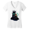 nuit bleue Women's V-Neck T-Shirt