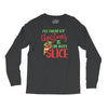 pizza christmas humor Long Sleeve Shirts
